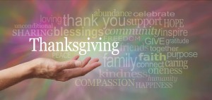 Thanksgiving in the palm of your hand